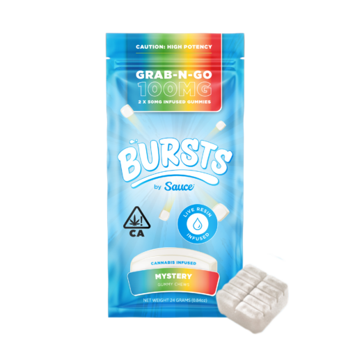 Bursts Mystery - 200MG Live Resin Infused Edibles